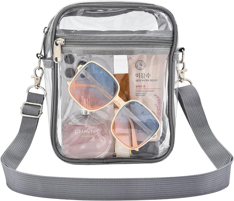 Busiuw Clear Bag for Stadium Events Small Mini Clear Purse Bag for Stadium Concerts Sports Events Festivals - Image 2